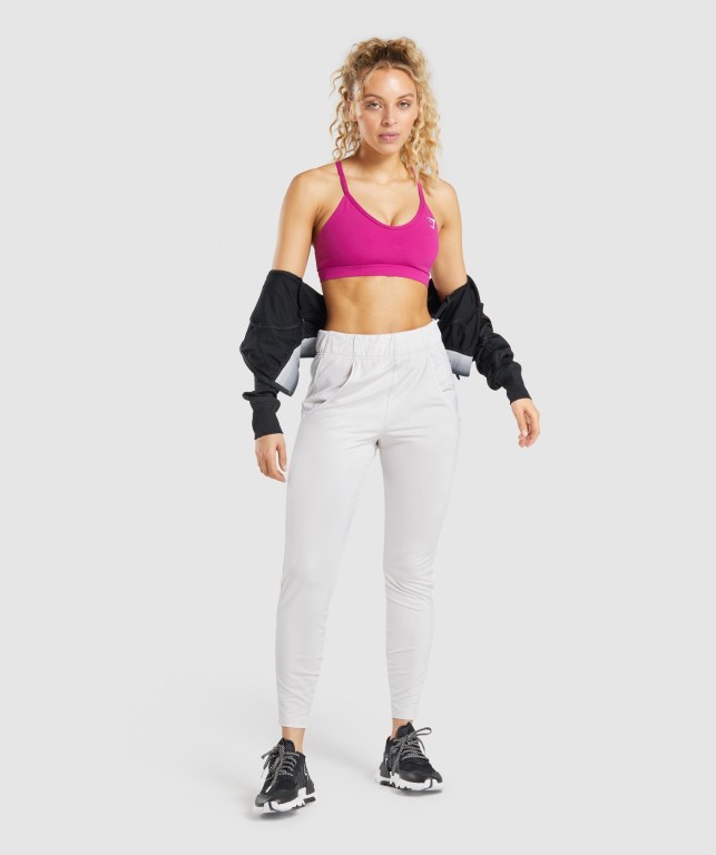 Gymshark Recess Jogger Pantolon Kadın Krema | 725-QJNWSK