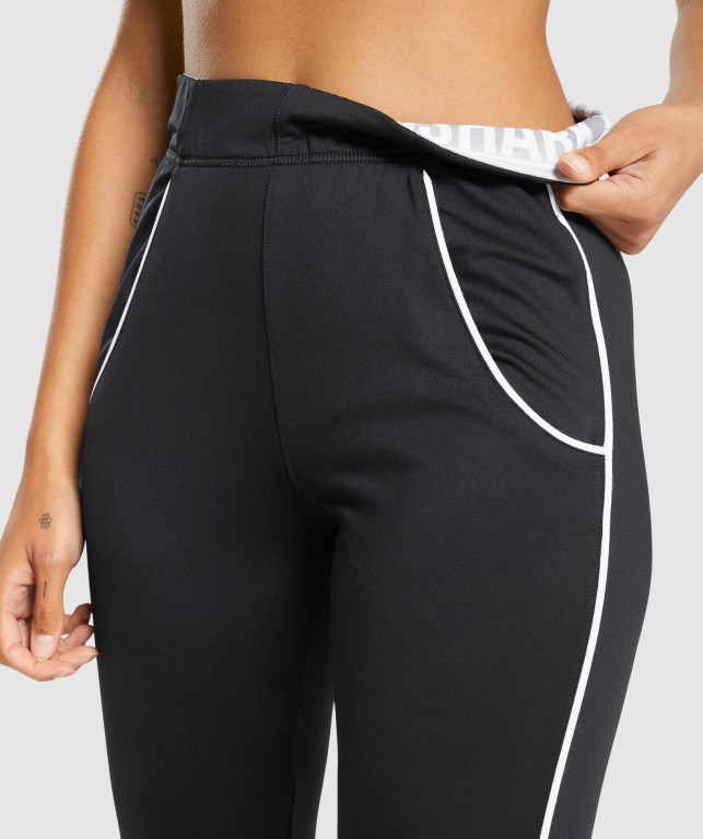 Gymshark Recess Jogger Pantolon Kadın Siyah | 543-SJMRTI