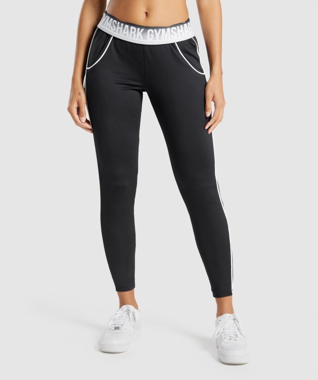 Gymshark Recess Jogger Pantolon Kadın Siyah | 543-SJMRTI