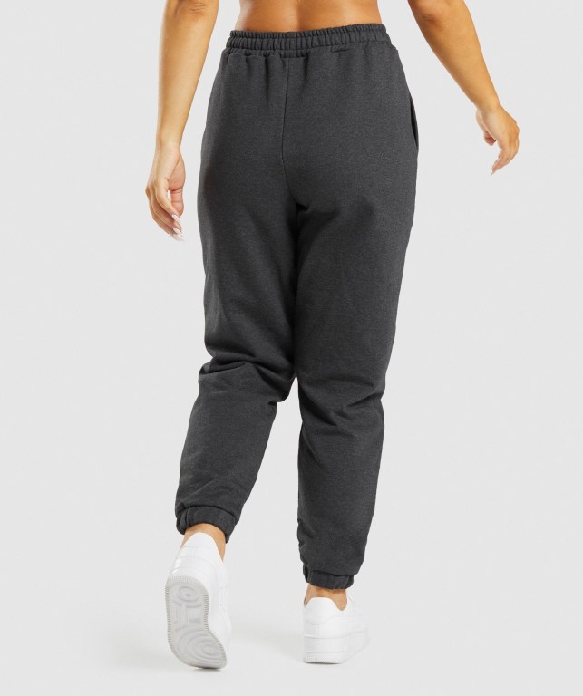 Gymshark Rest Day Sweats Jogger Pantolon Kadın Siyah | 926-MLWPJG