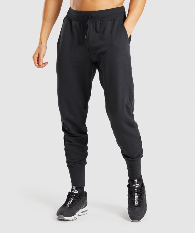 Gymshark Restore Jogger Pantolon Erkek Siyah | 592-KCOUXV