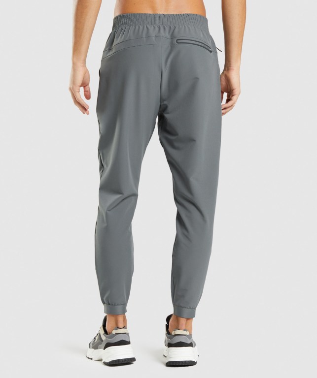 Gymshark Retake Woven Jogger Pantolon Erkek Gri | 768-VTRGEW