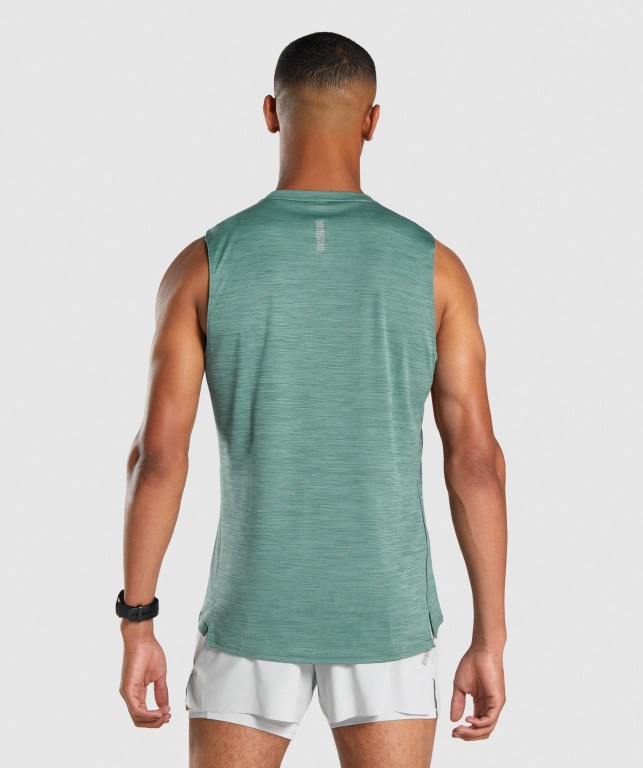 Gymshark Speed Atlet Erkek Koyu Yeşil | 296-OKWLBQ