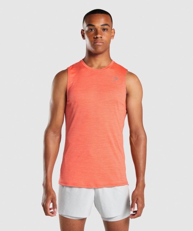 Gymshark Speed Atlet Erkek Turuncu | 421-OFHAGZ