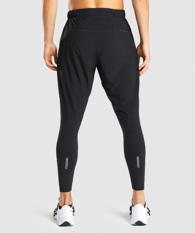 Gymshark Speed Jogger Pantolon Erkek Siyah | 728-FSVTZR