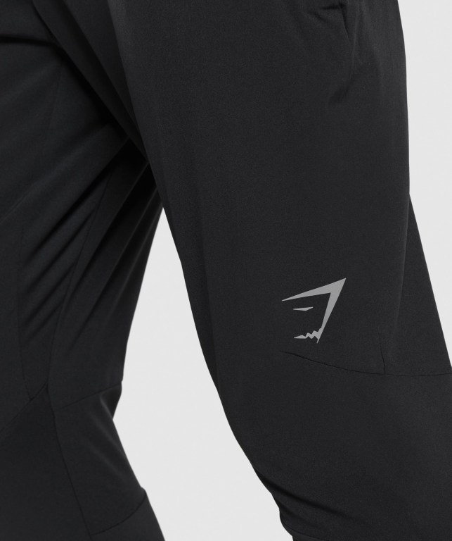 Gymshark Speed Jogger Pantolon Erkek Siyah | 783-HWZMAC