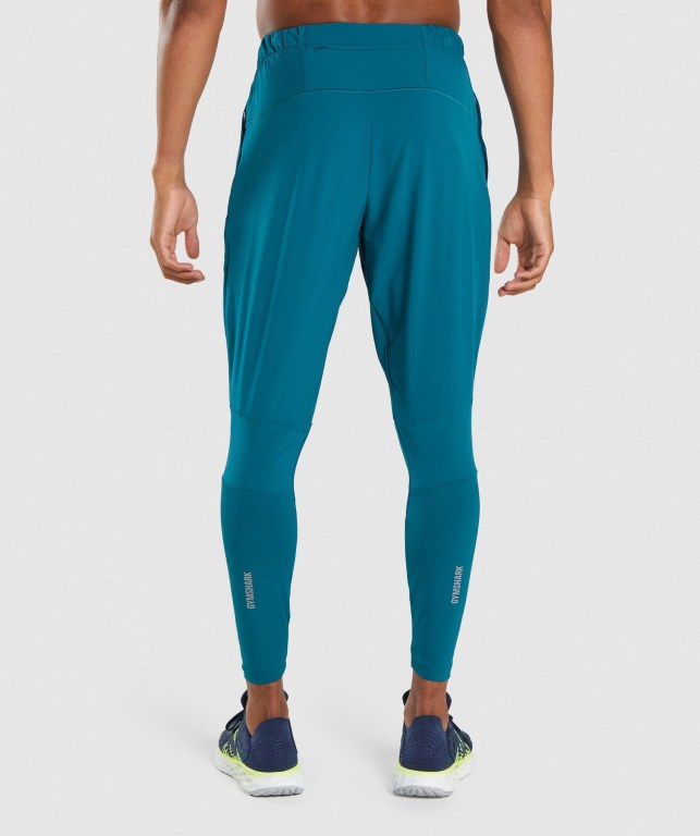 Gymshark Speed Jogger Pantolon Erkek Turkuaz | 295-TSHWAO