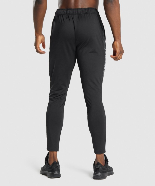 Gymshark Spor Jogger Pantolon Erkek Siyah | 981-CALMUZ