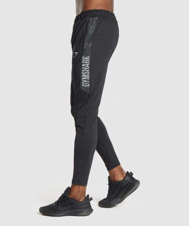 Gymshark Spor Jogger Pantolon Erkek Siyah | 981-CALMUZ