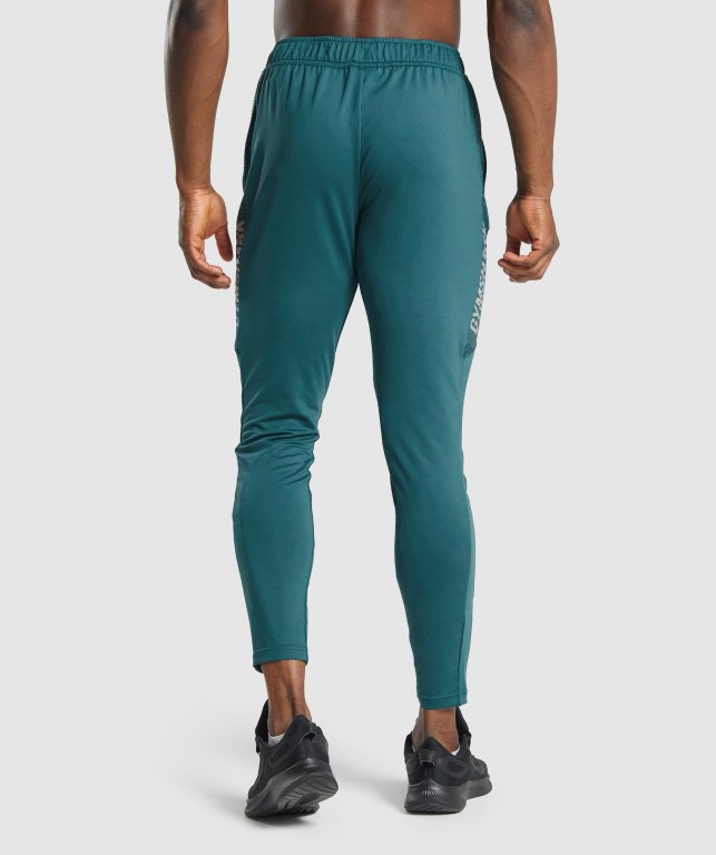 Gymshark Spor Jogger Pantolon Erkek Turkuaz | 072-WARZIF