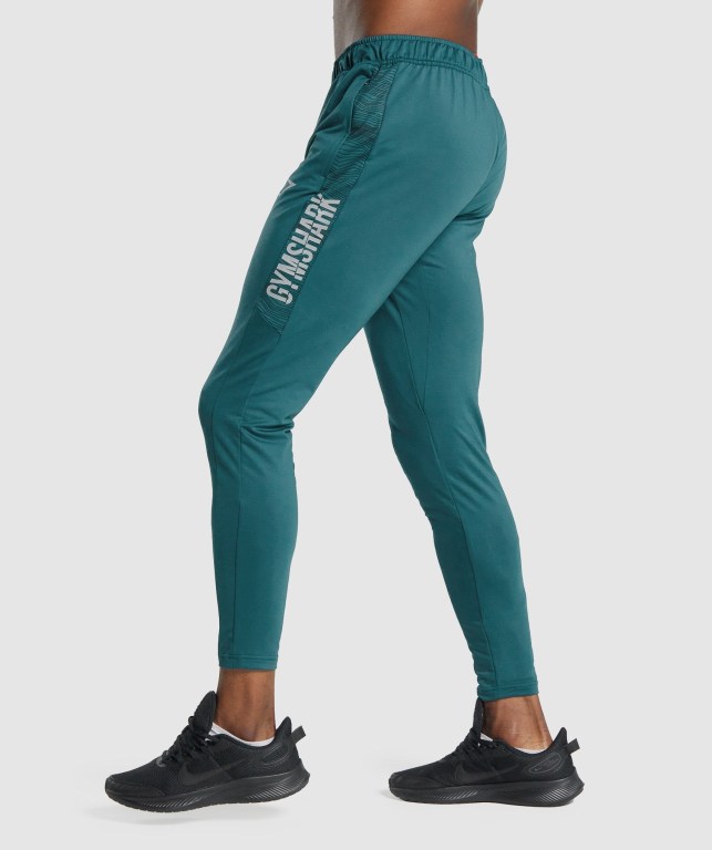 Gymshark Spor Jogger Pantolon Erkek Turkuaz | 072-WARZIF