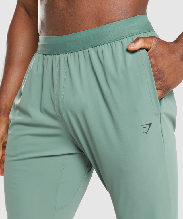 Gymshark Studio Jogger Pantolon Erkek Yeşil | 408-BWYFJU