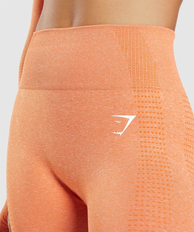 Gymshark Vital Seamless 2.0 High Waisted Tayt Kadın Kayısı Rengi Turuncu | 827-TKCWOE