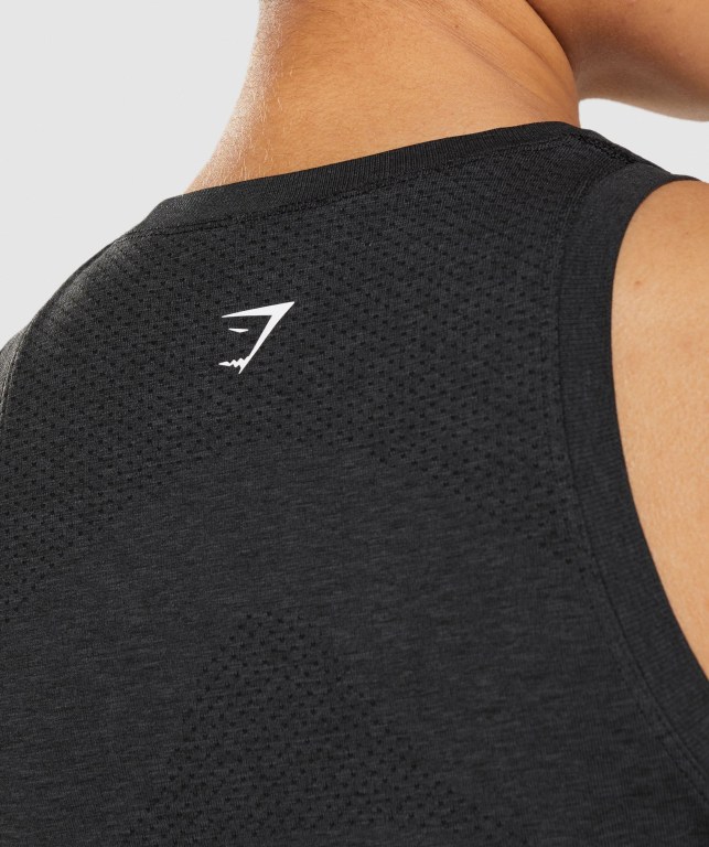 Gymshark Vital Seamless 2.0 Light Atlet Kadın Siyah | 492-TUMSXB