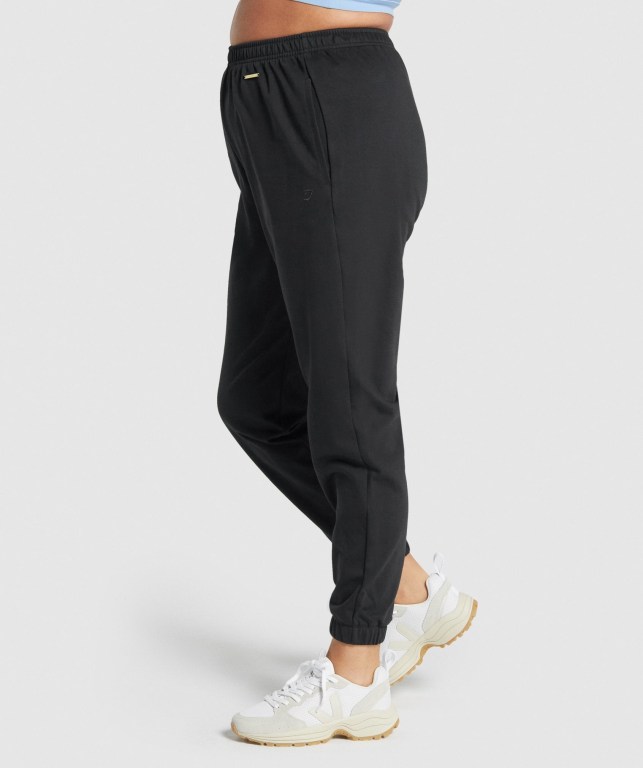 Gymshark Whitney Loose Jogger Pantolon Kadın Siyah | 495-ZJUYGS