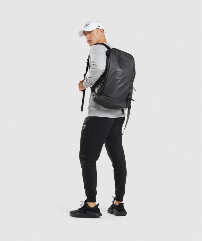 Gymshark X-Series 0.3 Çanta & Sırt Çantası Erkek Siyah | 976-MCEQJG